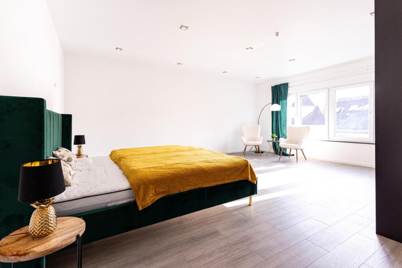 Design Apartment Zentral Fuer 6 In Andernach: Ausblick, Wifi, Kueche エクステリア 写真